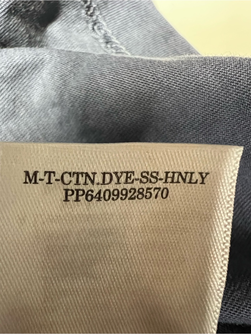 Everlane The Essential Organic Garment-Dyed Henley Navy L NWOT - Picture 13 of 15